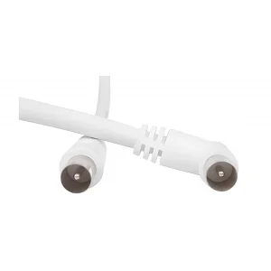 Vcom CV601R 10mt Analog Beyaz Tv Kablosu