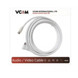 Vcom CV612 3mt Analog Tv RG6 Uydu Kablo
