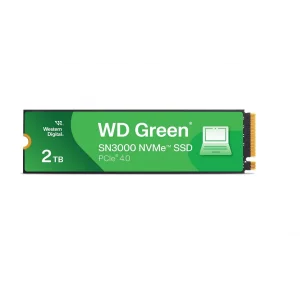 Wd 2TB Green SN3000 M.2 NVMe 5.000 MB-4.000 MB WDS200T4G0E Ssd Disk