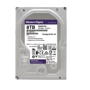 Wd 8Tb Purple WD82PURZ 7200RPM 256MB 7x24 Güvenlik Harddisk (İthalat)