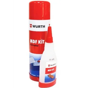 Würth Mdf Kit Aktivatör Hızlı Yapıştırıcı 100 ml+500 ml( 0892100444028 24 )