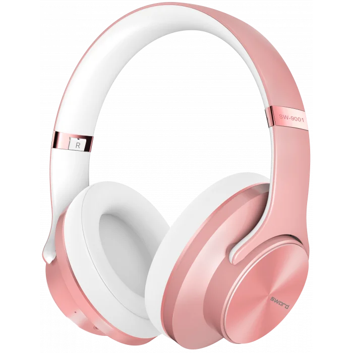 SWORD Bluetooth 5.3 Kulak Üstü Kulaklık, Hoparlör Modu, Ekstra Bass, 25 Saat Pil Ömrü, Koruma Kılıfı, SW-9001