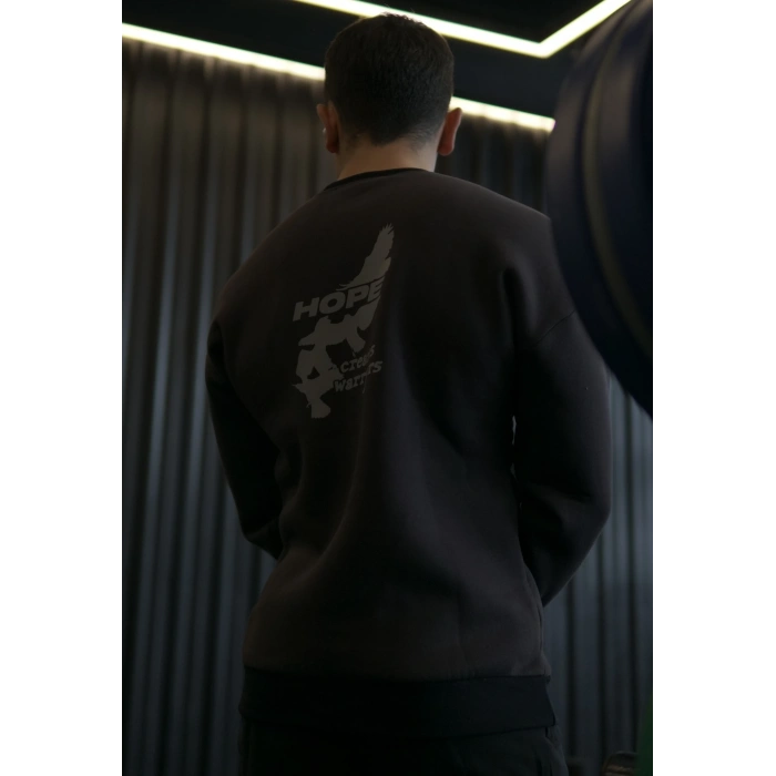 HOPE Oversize Sweatshirt │ Renk Detaylı