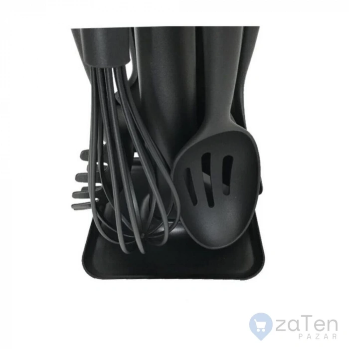 6 Parça Mutfak Servis Seti Takımı Kepçe Kaşık Spatula Çırpıcı Makarna Kaşığı