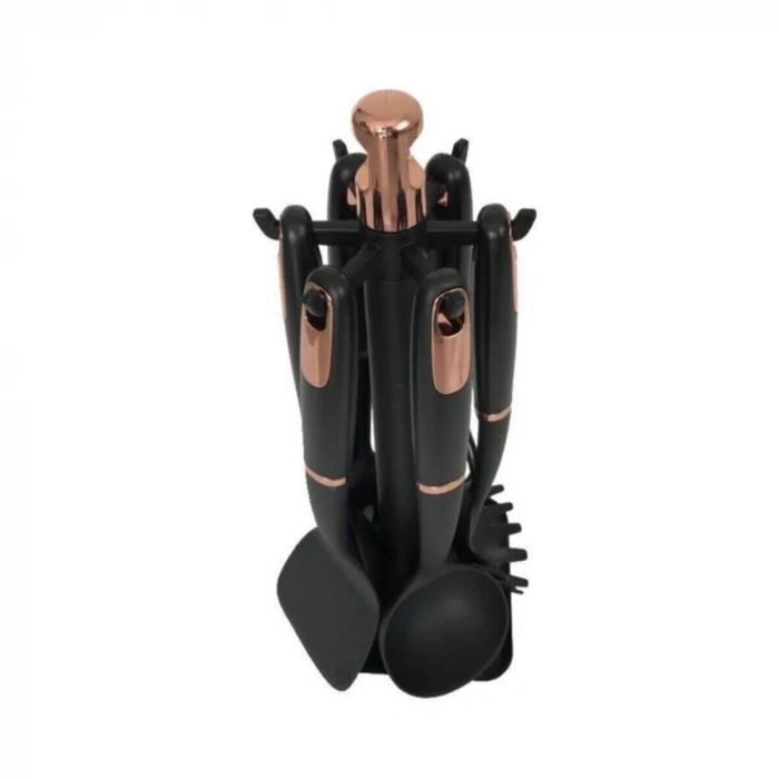 6 Parça Mutfak Servis Seti Takımı Kepçe Kaşık Spatula Çırpıcı Makarna Kaşığı