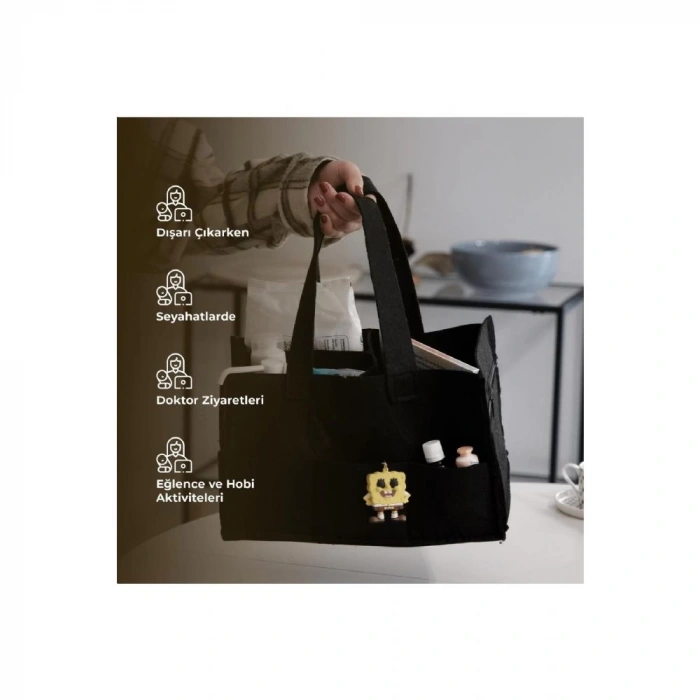 Anne Bebek Bakım Ve Hobi Çantası