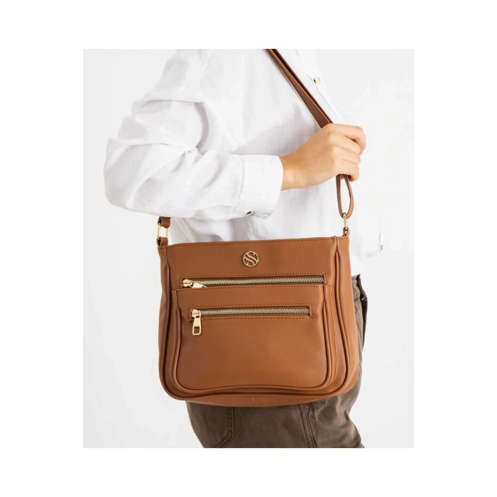 Butik Kadın Fermuarlı Çanta