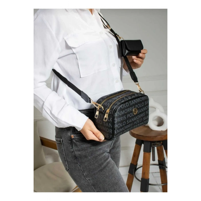 ÇANTA Kadın Fermuarlı Askılı