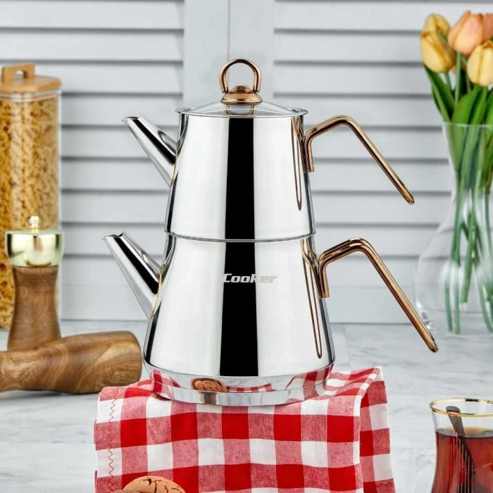 COOKER BİANCO MİNİ ÇAYDANLIK BAKIR