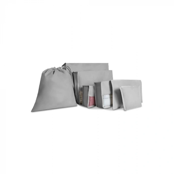 Ev Tekstil Gri Valiz Düzenleyici Bavul Içi Organizer-7li Set