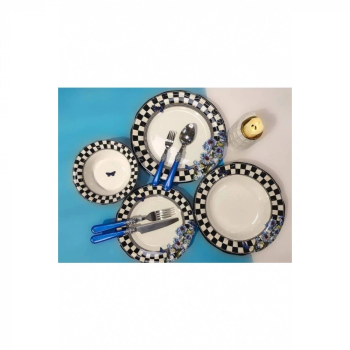 MONDECOR KRİZANTEM 24 PRÇ. YEMEK TAKIMI MND022