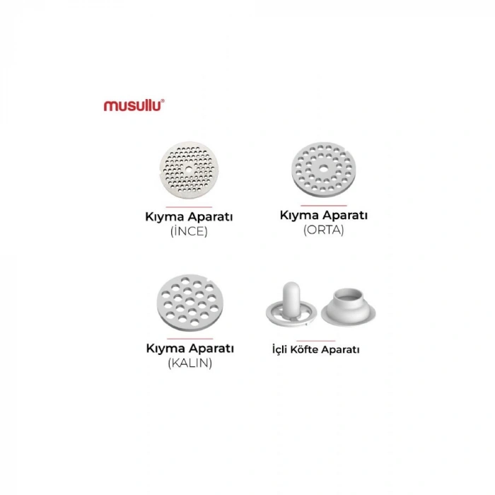 Musullu 1800w Et Kıyma Makinesi