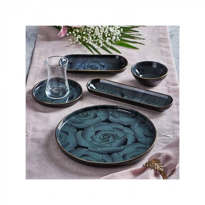 NEVA BİTTER GÜLRİZ 26 PRÇ. KAHVALTI TAKIMI N3163