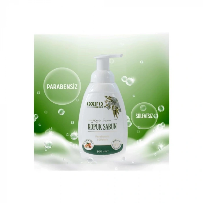 PARABENSİZ VE SÜLFATSIZ CİLT DOSTU KÖPÜK POMPALI EL TEMİZLİK KÖPÜĞÜ