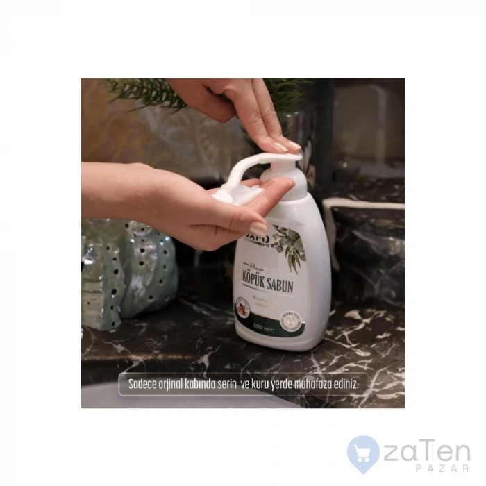 PARABENSİZ VE SÜLFATSIZ CİLT DOSTU KÖPÜK POMPALI EL TEMİZLİK KÖPÜĞÜ