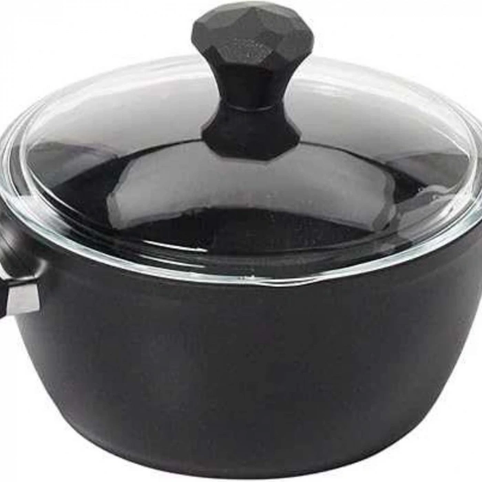 P.CARDIN DIAMOND COOK SİYAH 7 PRÇ. TENCERE SETİ