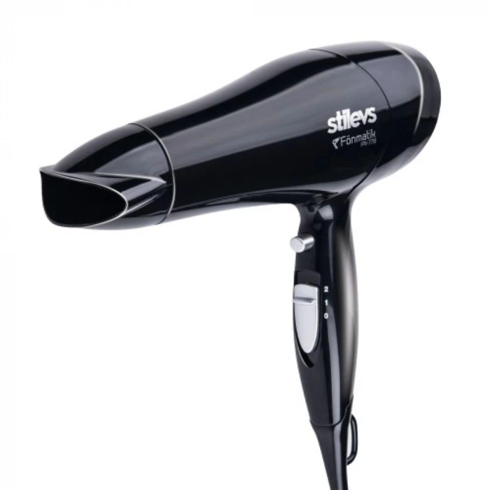 STİLEVS FÖNMATİK FN-778 SİYAH SAÇ KURUTMA MAKİNESİ