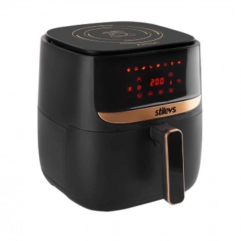 STİLEVS AIRTRON AF-600 TERAZİLİ SICAK HAVA FRİTÖZÜ -SİYAH