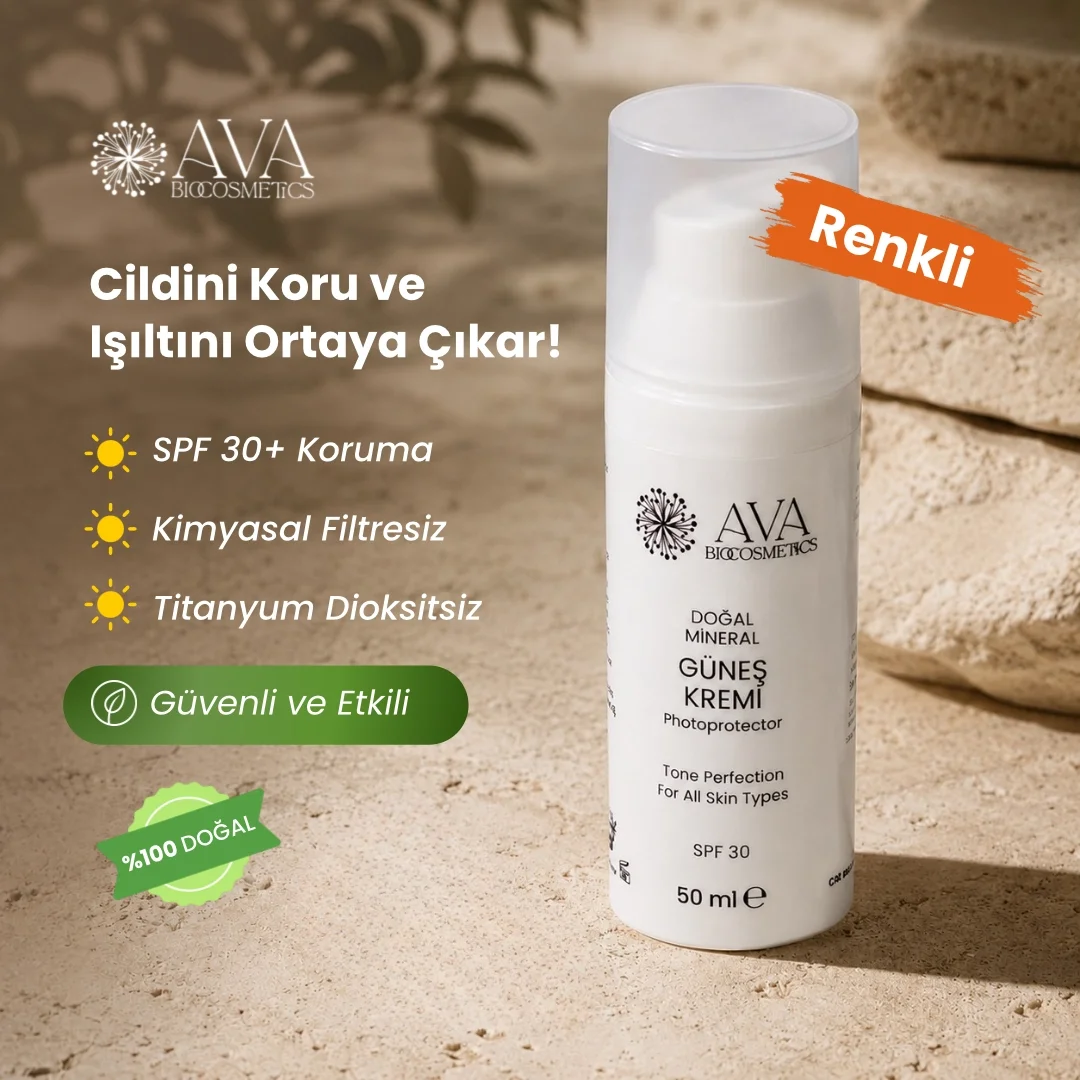 AvA Mineral Filtreli Güneş Kremi (Renkli)