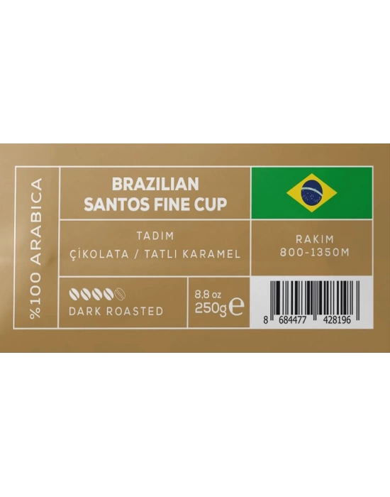 Brazilian Santos Fine Cup Kahve - Coffeedem