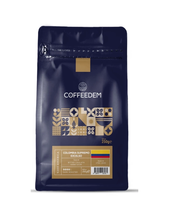 Colombia Supremo Excelso Kahve - Coffeedem