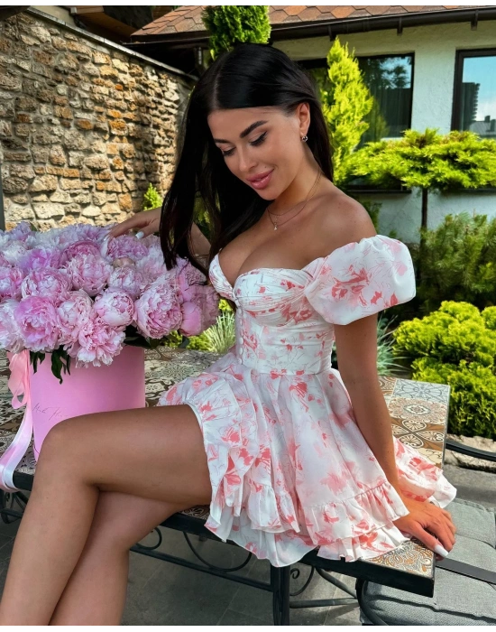 Morliva Dubai kumaş elbise 1563