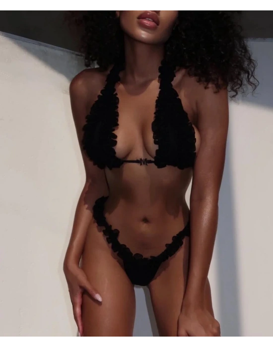 Morliva ikili bikini set aksesuar detaylı 2910
