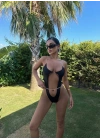 Detaylı model zincirli bikini