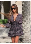 KENDRA CORSET DETAY ELBİSE SİYAH