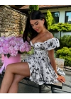 Morliva Dubai kumaş elbise 1563