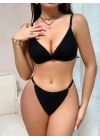 Morliva Kadın Siyah Mayo Bikini 5183