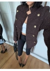 Morliva Yeni Sezon Pullu Chanel Model Ceket