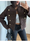 Morliva Yeni Sezon Pullu Chanel Model Ceket