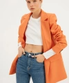 Kadın Oranj Blazer Ceket