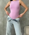 Kadın Sıfır Kollu Bodysuit