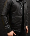 Erkek Siyah Deri Ceket