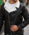 Erkek Kürklü Deri Ceket