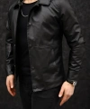 Erkek Siyah Deri Ceket