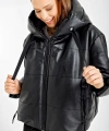 Oversize Suni Deri Mont