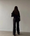 Balıkçı Yaka Parmak Geçirmeli Triko Takım