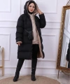 Kadın Regular Fit Çift Taraflı Uzun Şişme Mont