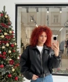 Yeni Sezon Suni Oversize Bomber Deri Ceket