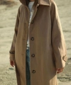 Kaşe Kaban Kuşaklı ( Oversize ) Yeni Sezon*-xx Bol Kesim