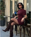 Kadın Viral Yeni Sezon Düğme Detaylı Elbise