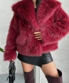 DAME Yumuşak Dokunuşlu Oversize Premium Kürk Peluş Mont
