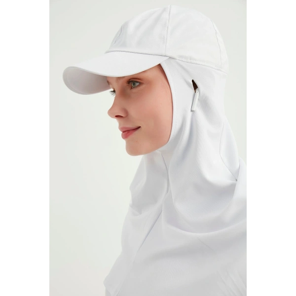 Kadın Beyaz Tesettür Şapka