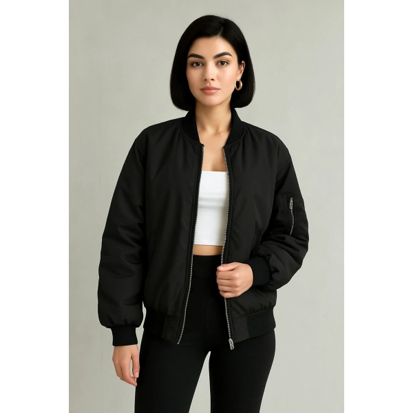 Unisex Bomber Ceket