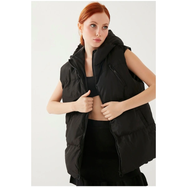 Kadın Oversize Şişme Yelek