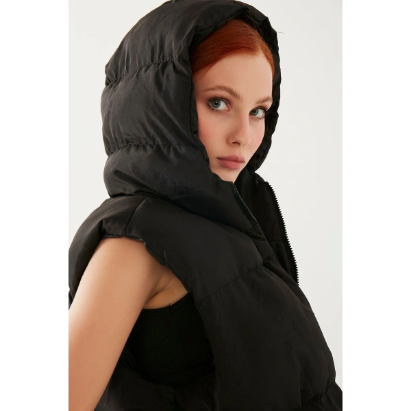 Kadın Oversize Şişme Yelek