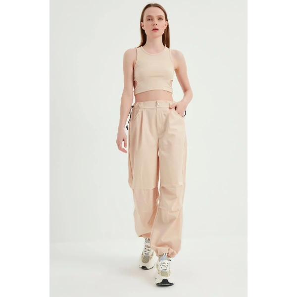 Kadın Paraşüt Kumaş Pantolon